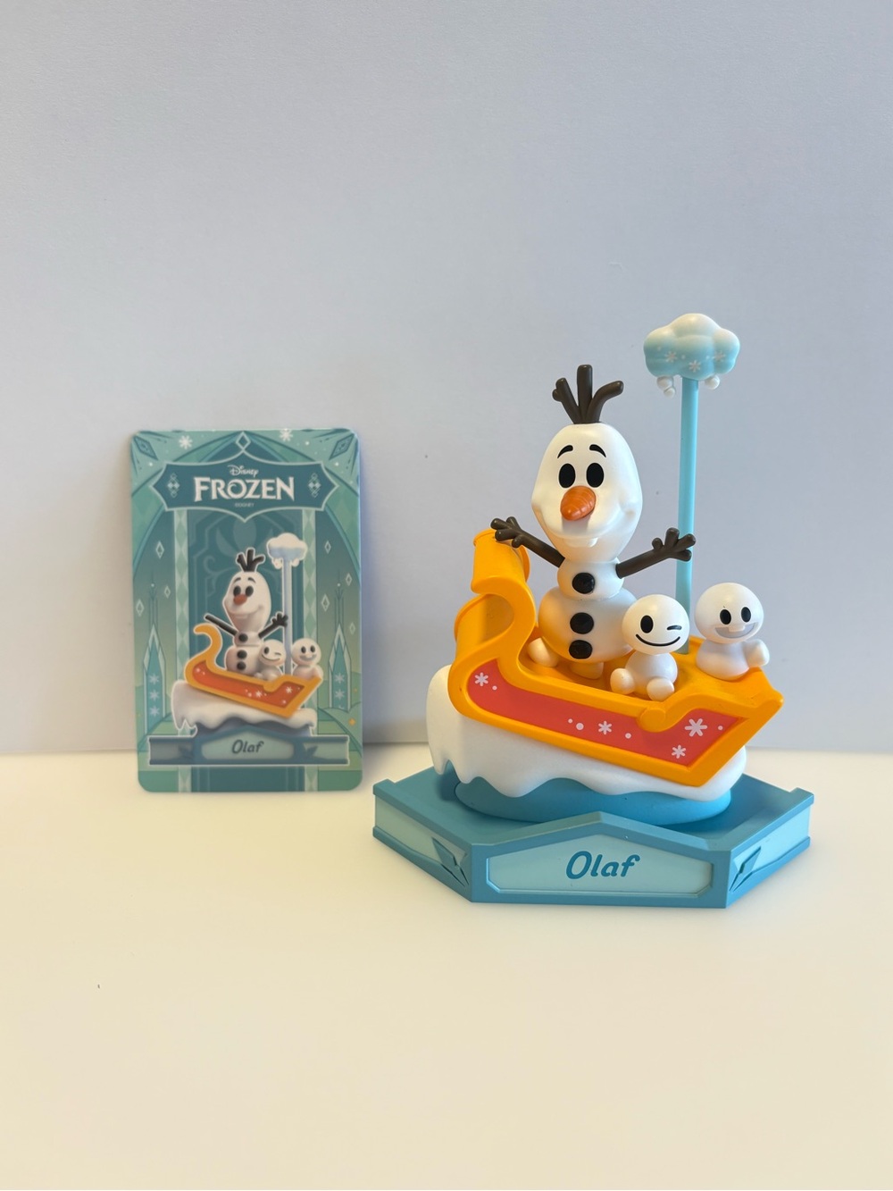 Miniso x Disney Frozen Olaf in Sled figurine